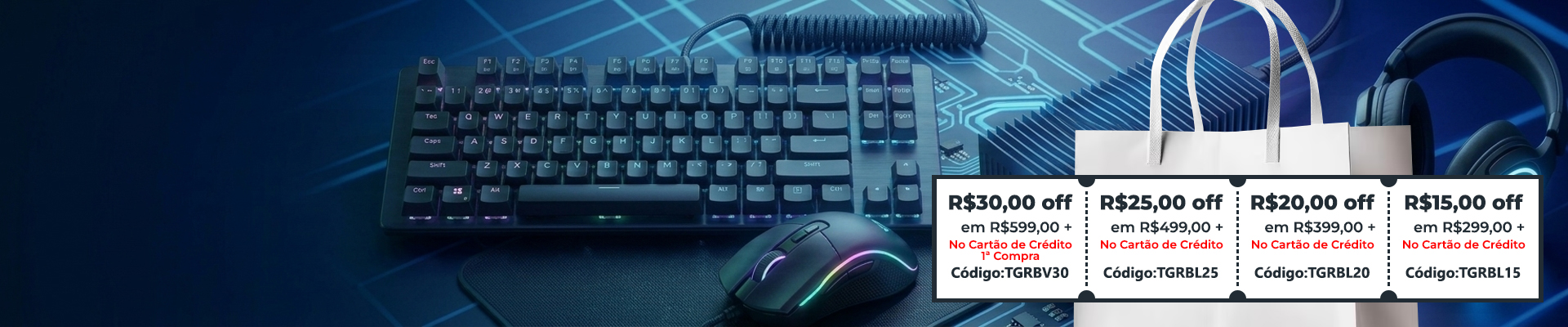 Dia das Crianças Setup Gamer